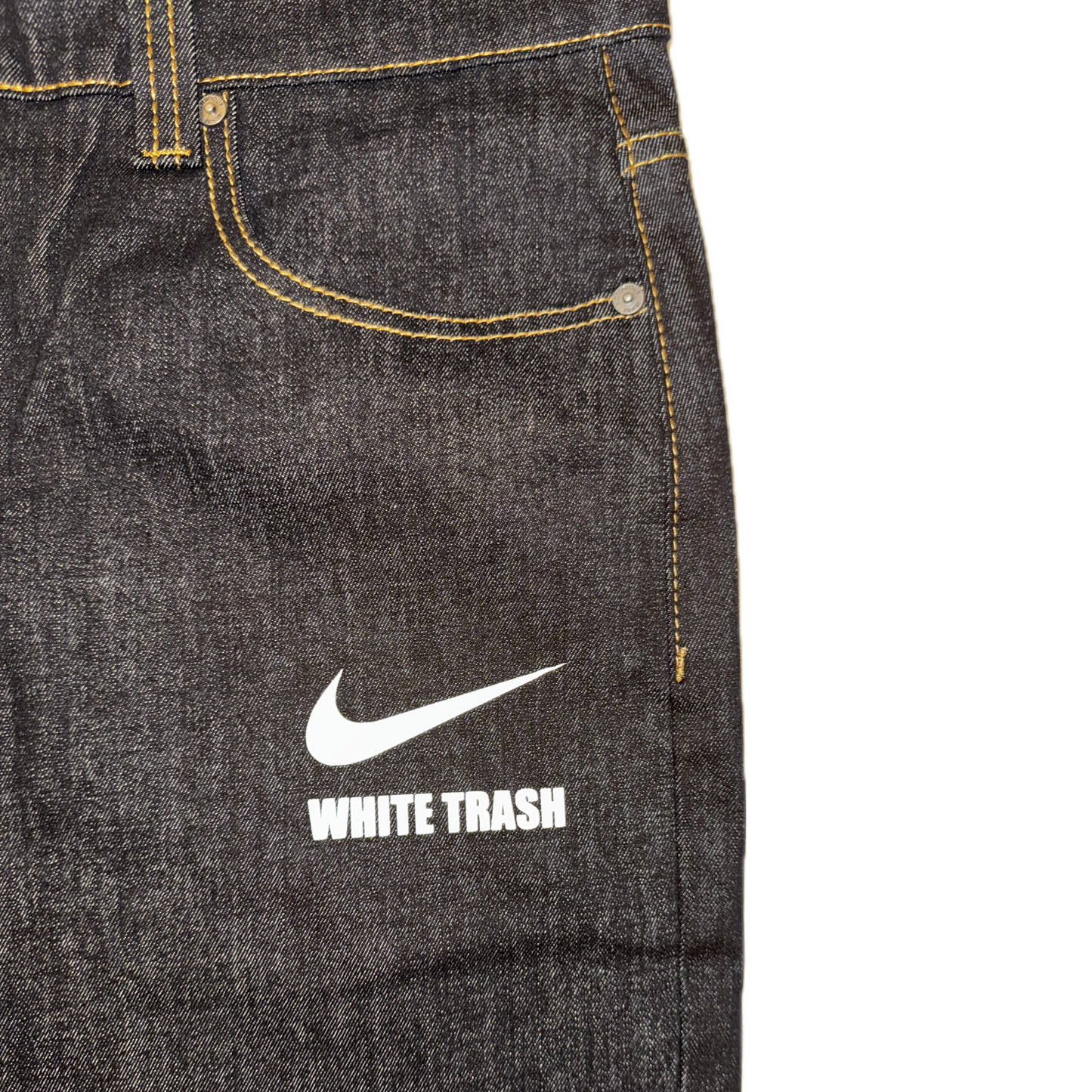 RAW DENIM JEANS