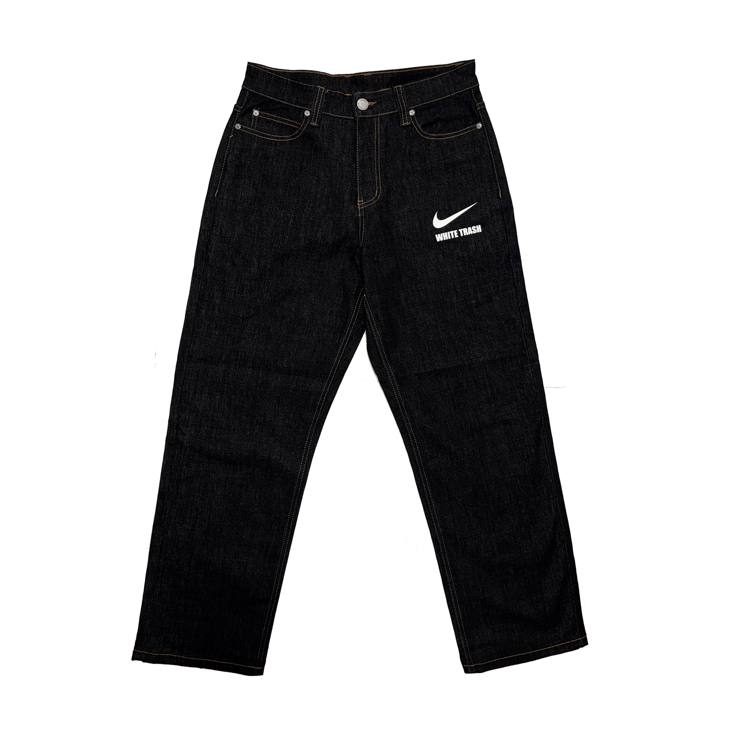 RAW DENIM JEANS