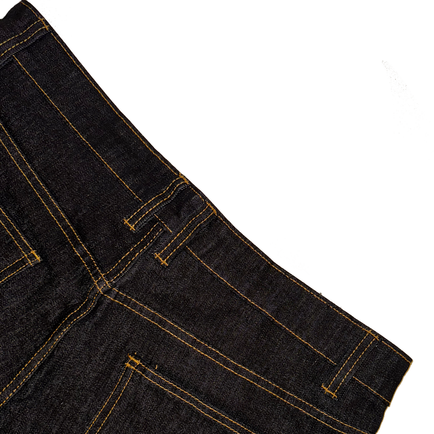 RAW DENIM JEANS